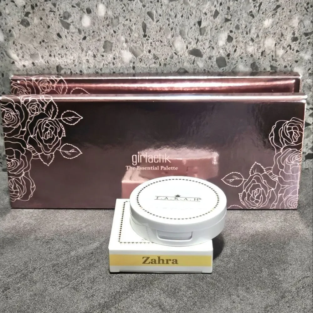 GIRLACTIK & F.A.R.A.H Zahra Highlighter Essential Eyeshadow Palette NEW MSRP $76